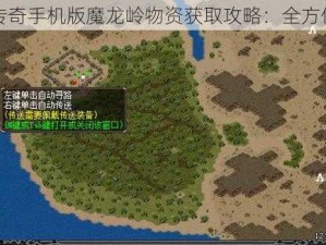 热血传奇手机版魔龙岭物资获取攻略：全方位解析