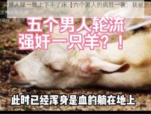 我被六个男人躁一晚上下不了床【六个男人的疯狂一夜：我被折腾得下不了床】