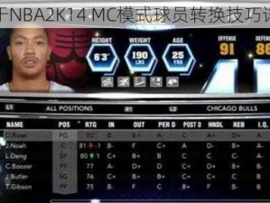 关于NBA2K14 MC模式球员转换技巧详解