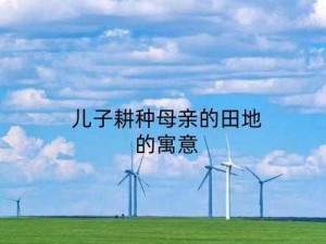 传承智慧，儿子耕种母亲的田地，续写家族农业传奇