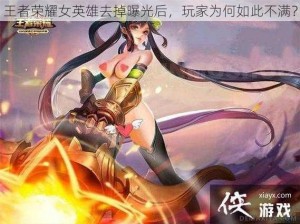 王者荣耀女英雄去掉曝光后，玩家为何如此不满？