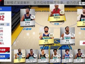 NBA2K13王朝模式深度解析：全方位经营技巧分享，助力你成就篮球帝国