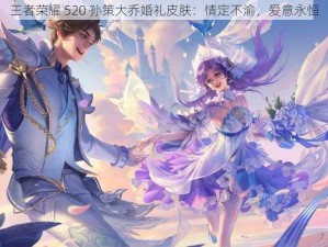 王者荣耀 520 孙策大乔婚礼皮肤：情定不渝，爱意永恒