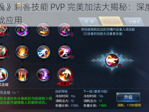 《斩魂》刺客技能 PVP 完美加法大揭秘：深度解析及实战应用