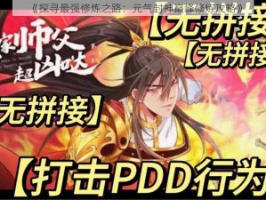 《探寻最强修炼之路：元气封神巅峰修炼攻略》