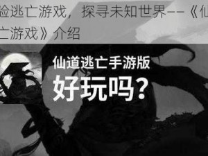 体验逃亡游戏，探寻未知世界——《仙道逃亡游戏》介绍