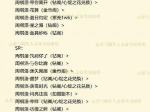 恋与制作人普通关卡 13-12 三星完美通关攻略，你需要知道的都在这里