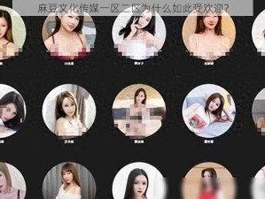 麻豆文化传媒一区二区为什么如此受欢迎？