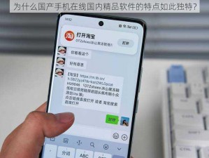 为什么国产手机在线国内精品软件的特点如此独特？