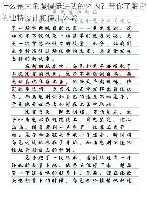 什么是大龟慢慢挺进我的体内?带你了解它的独特设计和使用体验