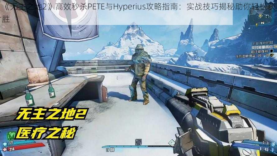 《无主之地2》高效秒杀PETE与Hyperius攻略指南：实战技巧揭秘助你轻松获胜