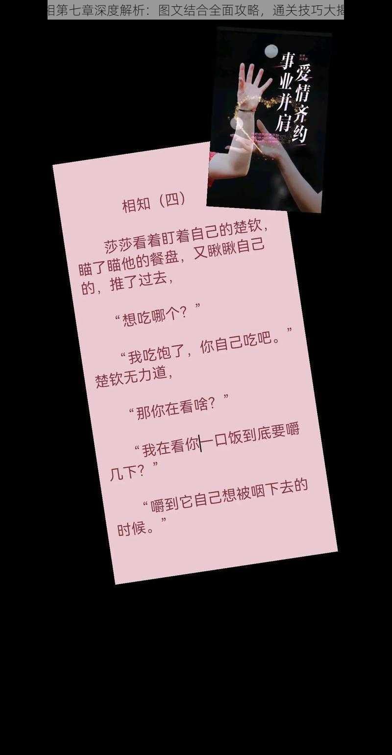 双相第七章深度解析：图文结合全面攻略，通关技巧大揭秘