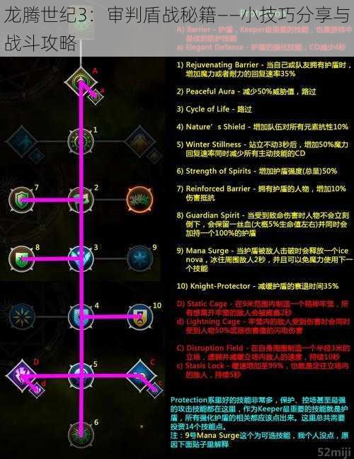 龙腾世纪3：审判盾战秘籍——小技巧分享与战斗攻略