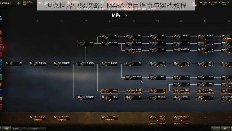 坦克世界中级攻略：M48AI使用指南与实战教程