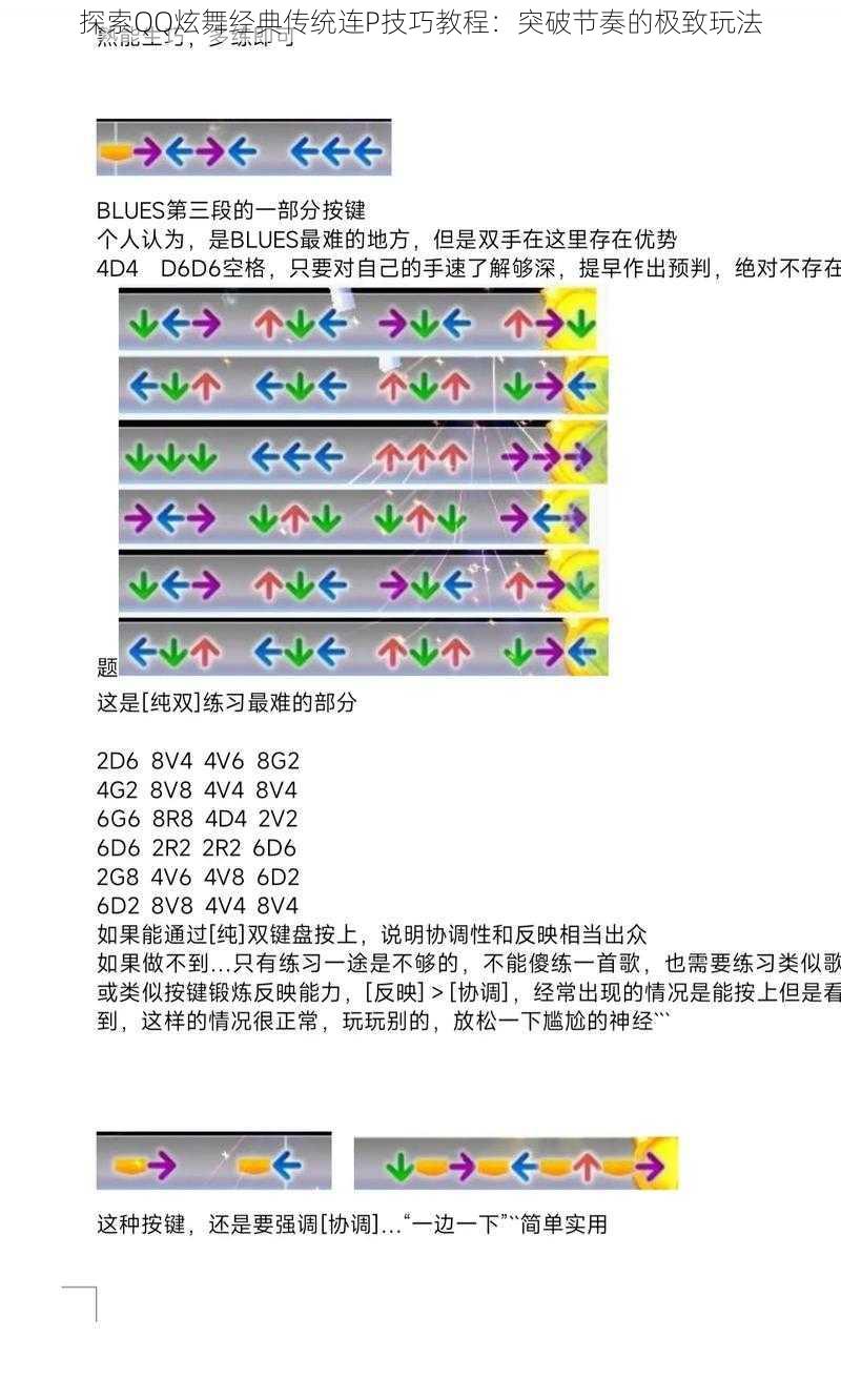 探索QQ炫舞经典传统连P技巧教程：突破节奏的极致玩法