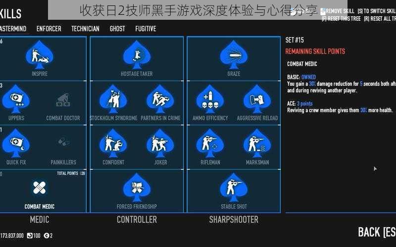 收获日2技师黑手游戏深度体验与心得分享