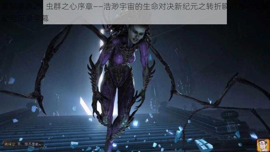 星际争霸2：虫群之心序章——浩渺宇宙的生命对决新纪元之转折瞬间含中文神秘启示录字幕