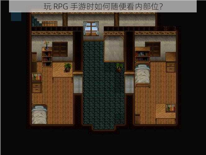 玩 RPG 手游时如何随便看内部位？