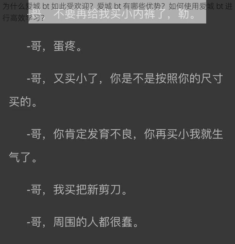 为什么爱城 bt 如此受欢迎？爱城 bt 有哪些优势？如何使用爱城 bt 进行高效学习？