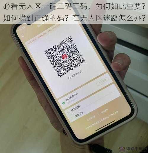 必看无人区一码二码三码，为何如此重要？如何找到正确的码？在无人区迷路怎么办？