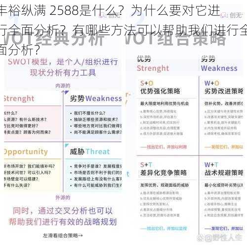 丰裕纵满 2588是什么？为什么要对它进行全面分析？有哪些方法可以帮助我们进行全面分析？