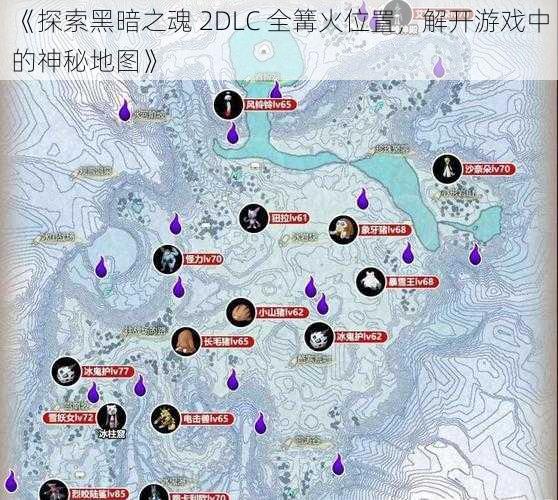 《探索黑暗之魂 2DLC 全篝火位置，解开游戏中的神秘地图》