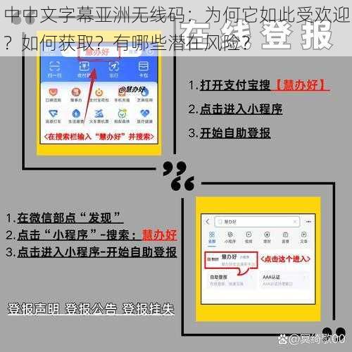 中中文字幕亚洲无线码：为何它如此受欢迎？如何获取？有哪些潜在风险？