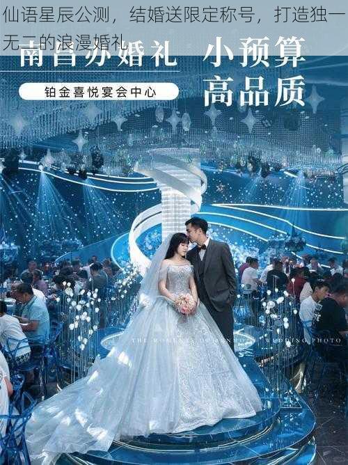 仙语星辰公测，结婚送限定称号，打造独一无二的浪漫婚礼