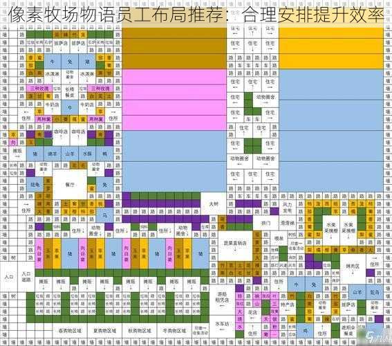 像素牧场物语员工布局推荐：合理安排提升效率