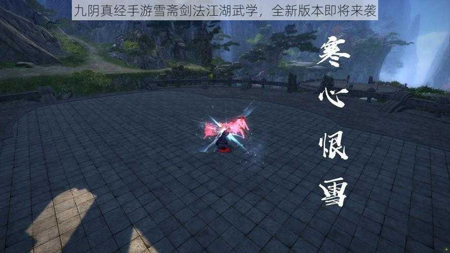 九阴真经手游雪斋剑法江湖武学，全新版本即将来袭